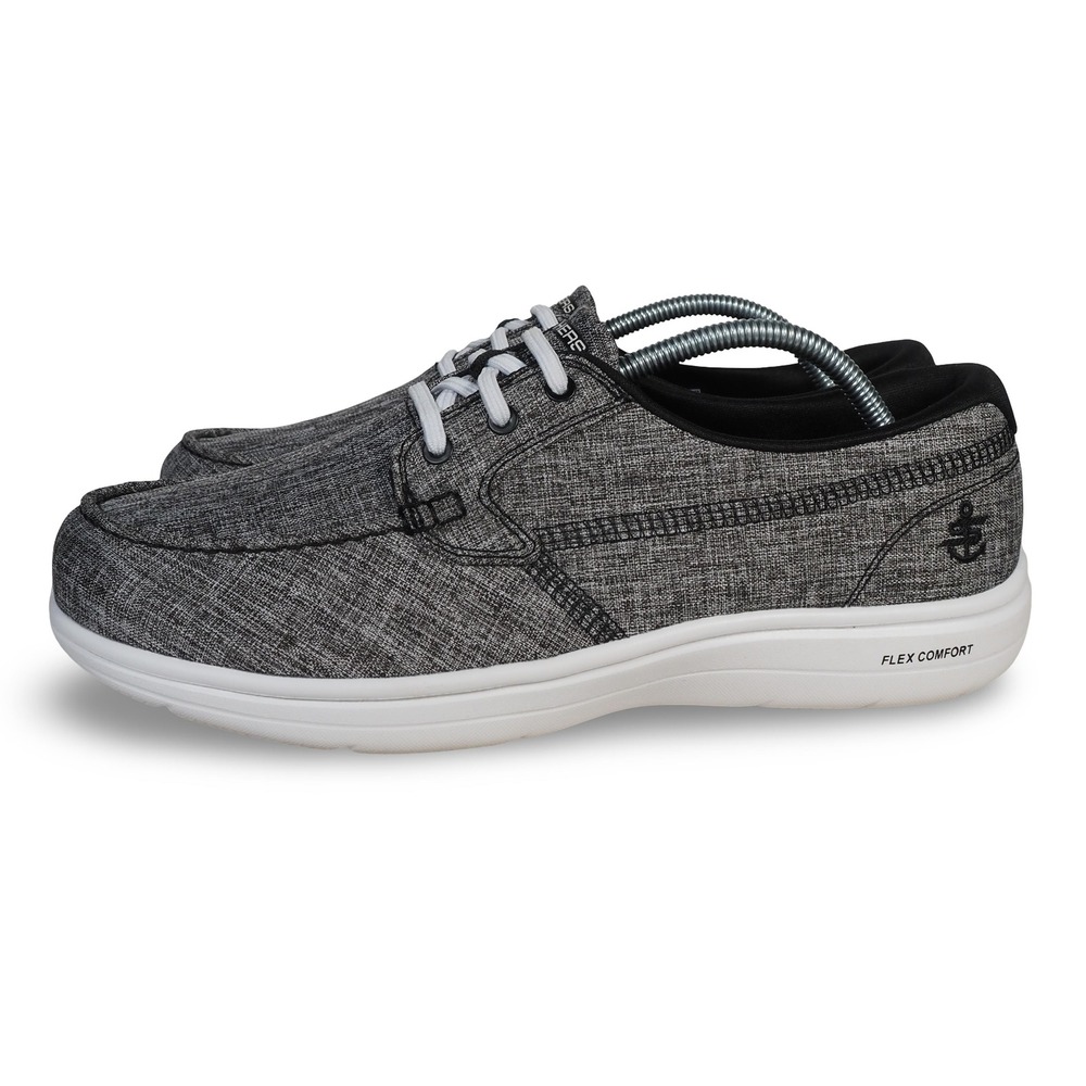 Skechers On-the-go Flex Radiant Siera Boat Shoes Women's 9 Grey - Picture 2 of 11
